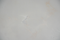 7Mohs Calacatta Grey Quartz With Washed Out venato la parete del pavimento